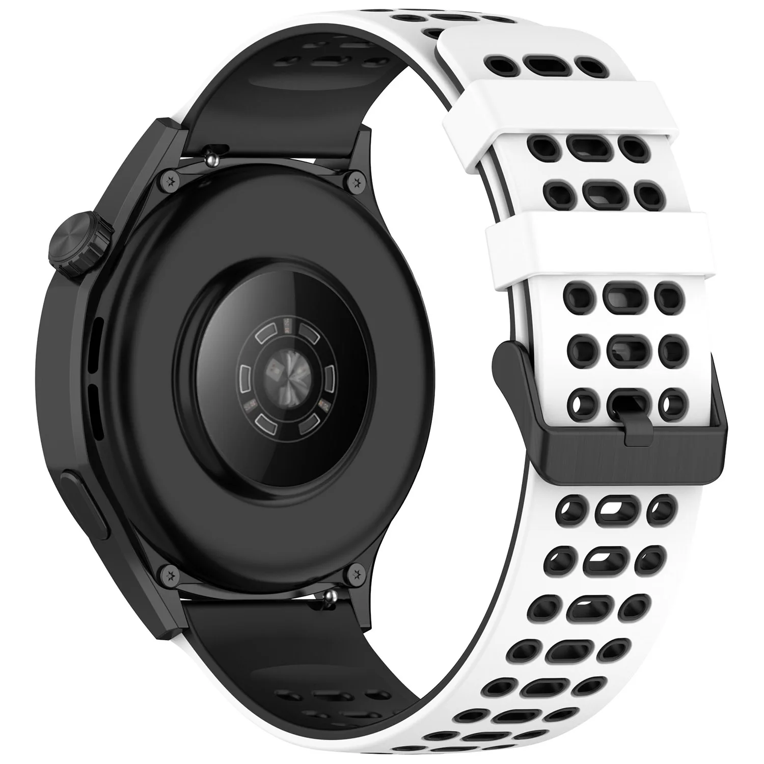 Premium 22mm Silicone Sports Strap - Durable Replacement Band