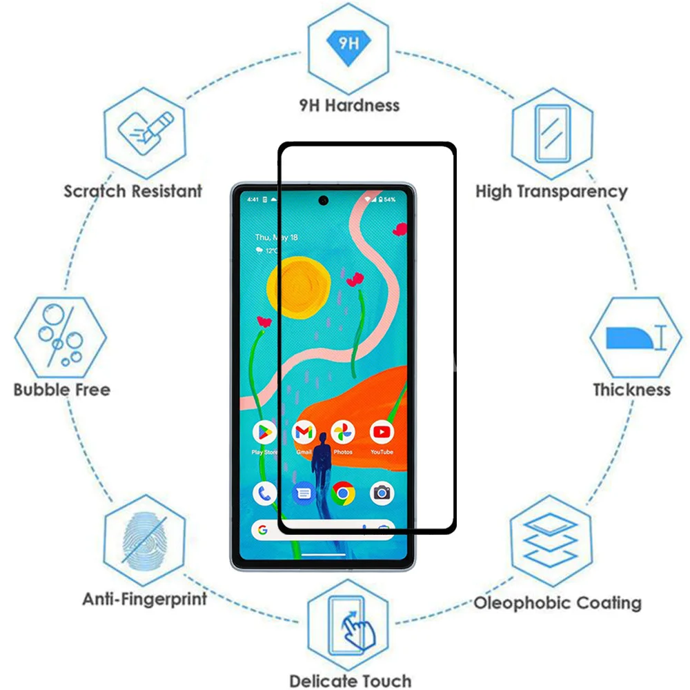 Pelicula Pixel 8 Pro 7 a Front Tempered Glass For Google Pixel 7A Screen  Protector Pixel7A cristal templado Pixel 7A 5G protector pantalla Pixel6 6A  verre trempé Pixel7 7 Pro Camera Lens Film - AliExpress