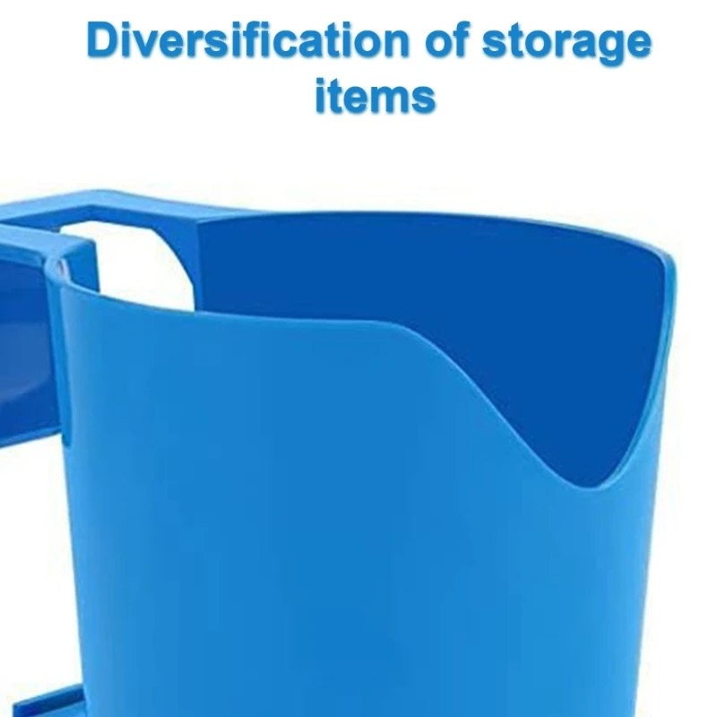 Multifunctional Swimming Pool Drink Storage Holder, Pool Drink Storage Basket Poolside Cup Holder Drink Hanger for DropShipping
