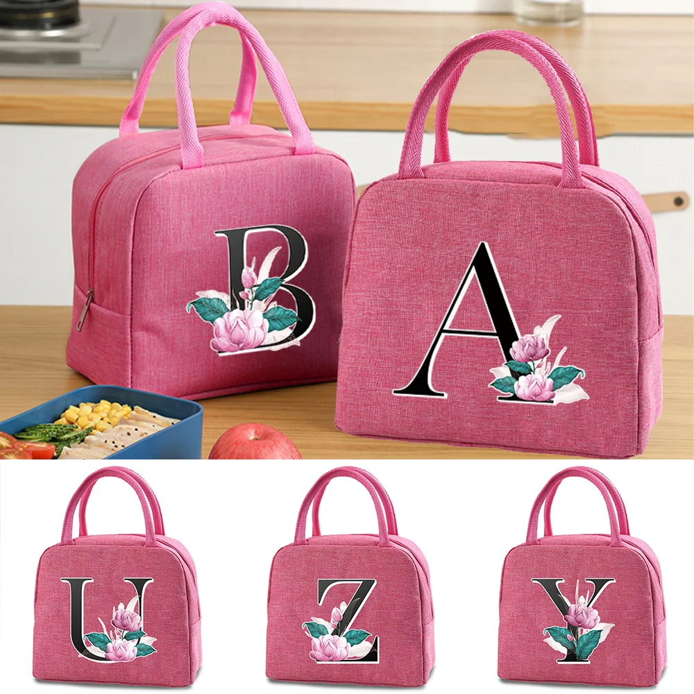 

Thermal portable Lunch Bags Picnic dinner Insulated Travel canvas bags Bento pouch Lunch Food lunch Box Cooler Storage Handba