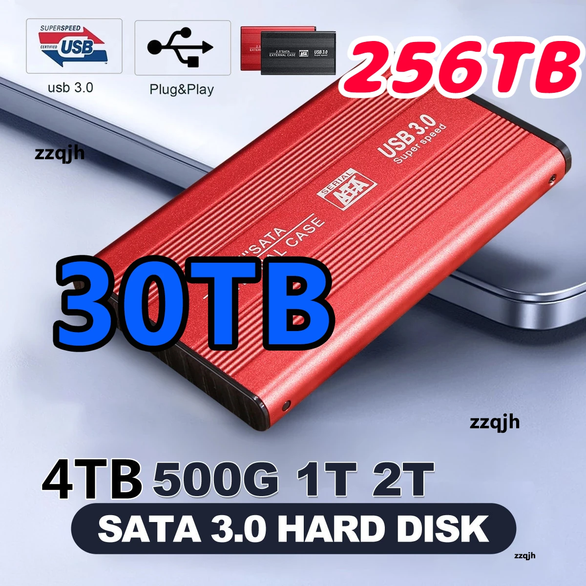 256TB High Speed Storage Device Original HDD Computer Portable Mobile