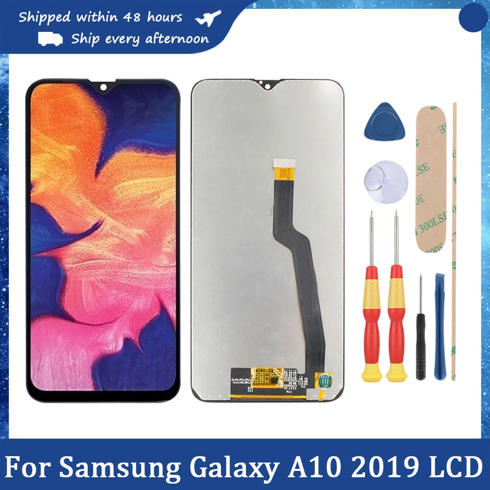 Сенсорный ЖК-дисплей 6,2 'для Samsung Galaxy A10, дигитайзер в сборе A105 A105F, Замена ЖК-экрана