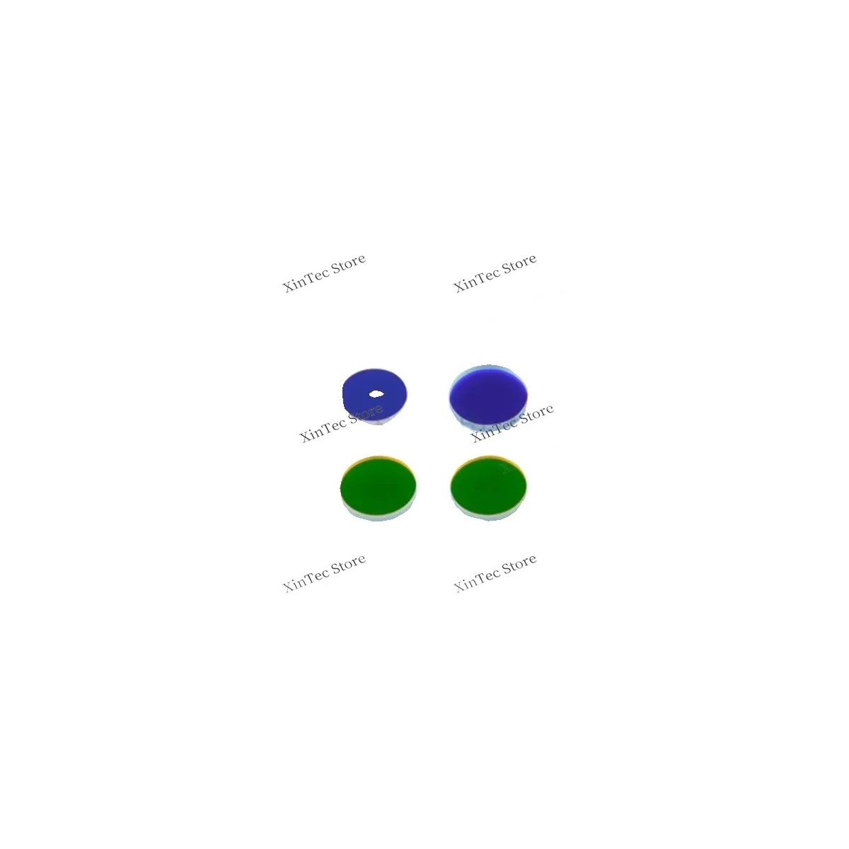 두께 1mm 정사각형 투명 청록색 안티 레드 이색성 거울 Rgb 라이트 결합기 다층 스테이지 레이저 램프 반사경