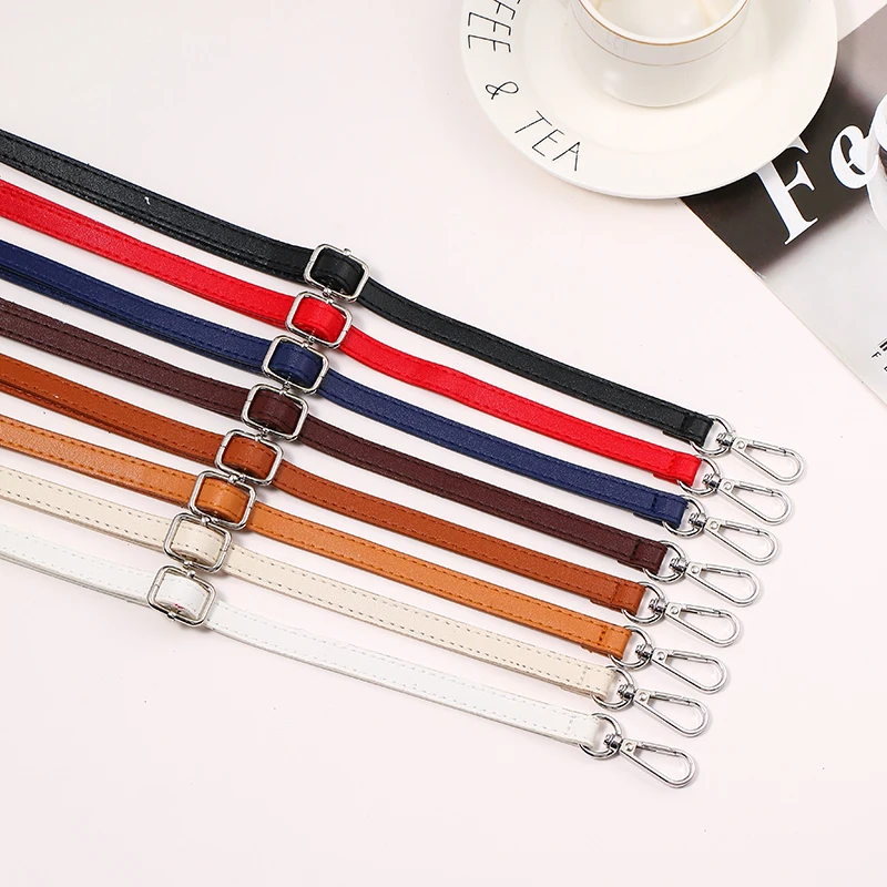 

2022 Fashion PU Shoulder Strap Bag Strap Replacement Bag Belt Crossbody Strap Belt Leather Long Belt Thin Wide Bag Accessories