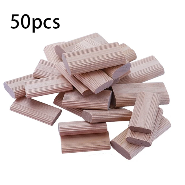 50 Pieces Wooden Dominoes Rectangular Wooden Blocks for Crafts - AliExpress