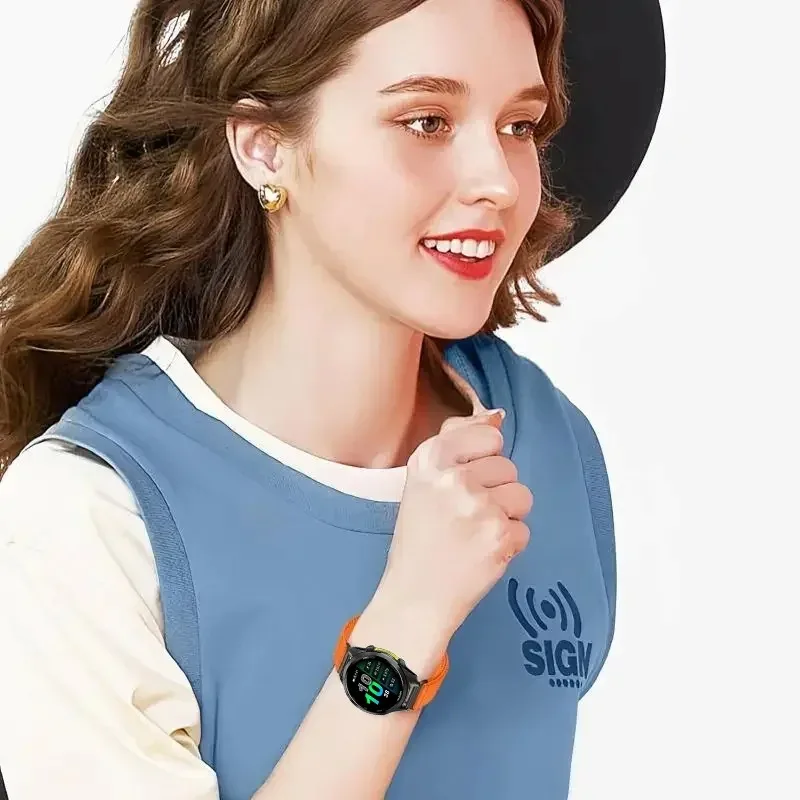 Durable Nylon Loop Strap, 18mm/20mm/22mm, Versatile Wristband