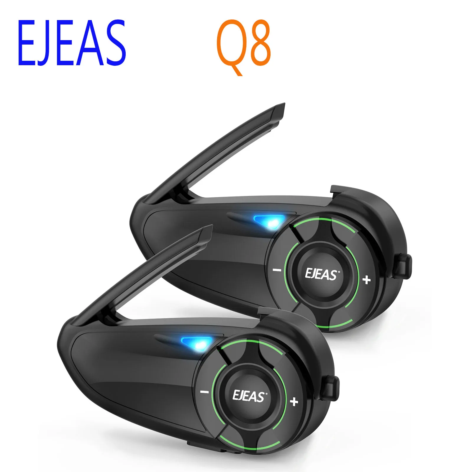 Q8 - Sistema de intercomunicación de malla para casco de motocicleta