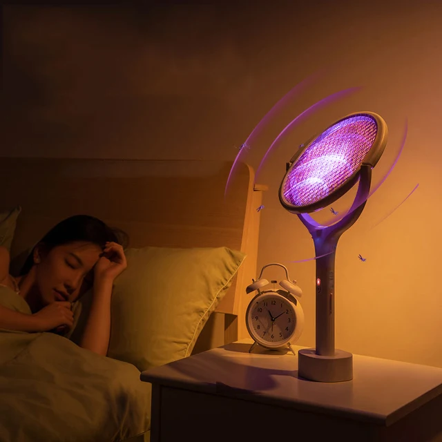5In1 3500 V Szúnyoggyilkos Lámpa Multifunkciós Szög Állítható Elektromos Hiba Zapper Usb Újratölthető Intelligens Szúnyogcsomó