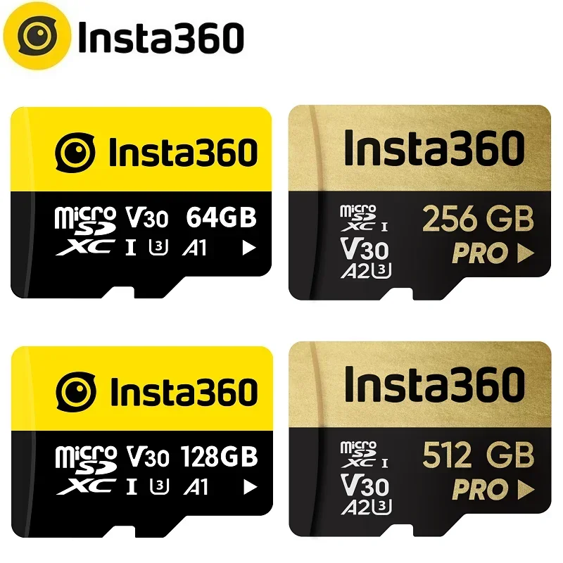 Insta360 MicroSD Card for Insta 360 X4 X3 ONE X2 RS Micro SD