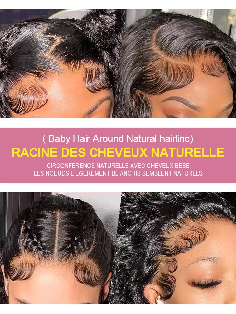 220 Density 46 Inch Curly 13x6 HD Lace Frontal Wig Human Hair Brazilian Deep Wave Lace Front Human Hair Max-lace Wig Pre Plucked