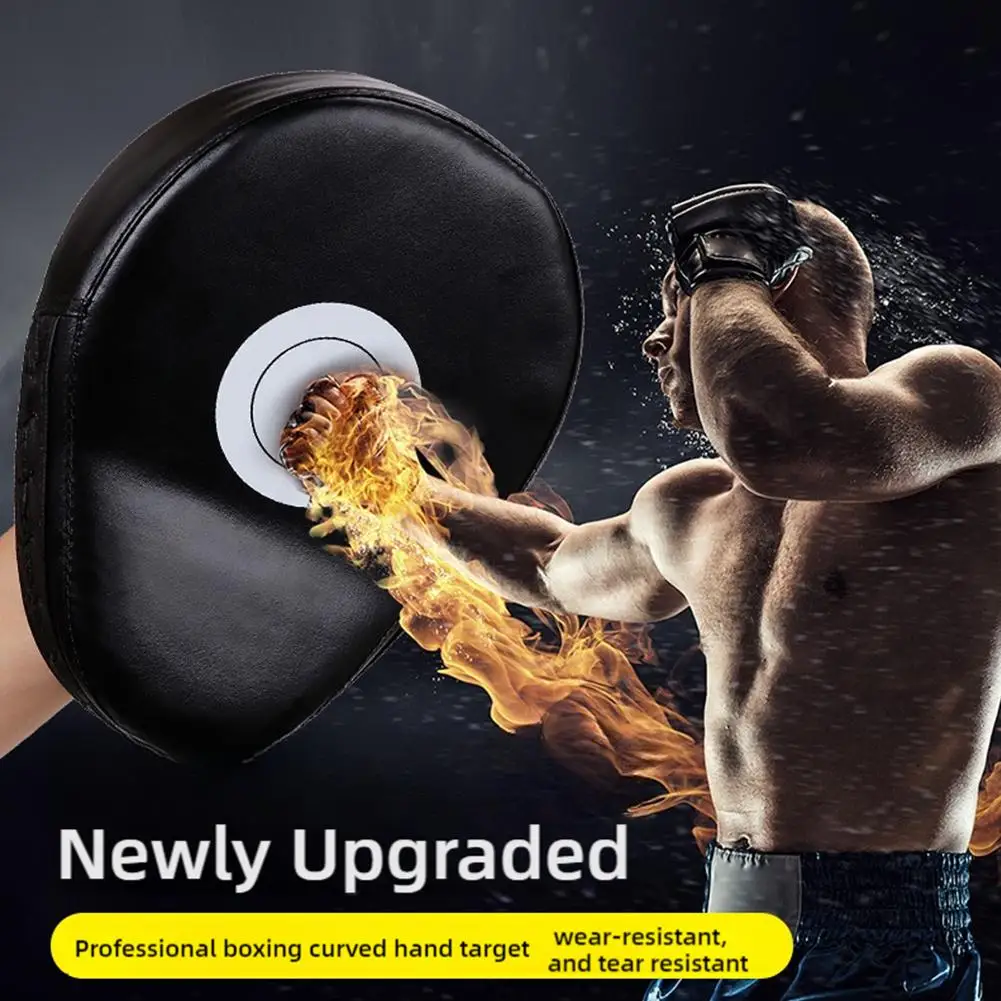 Boxing Hand Target Martial Thai Kick Sanda Training Punch Training Bag Curved Karate Mitt Sandbag Thick Boxing Pad Bo C6i6