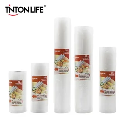 Versatile Food Vacuum Sealer Bags - Multi-Size Storage Saver Rolls (5pcs)
