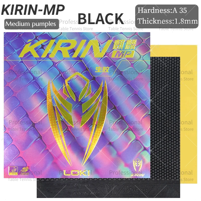 Description Picture 4 of itemLOKI KIRIN Pimples-Out Table Tennis Rubber SP/MP/LP Pips Out Ping Pong Rubber Sheet with Pre-tuned Sponge Long Pimples Rubber