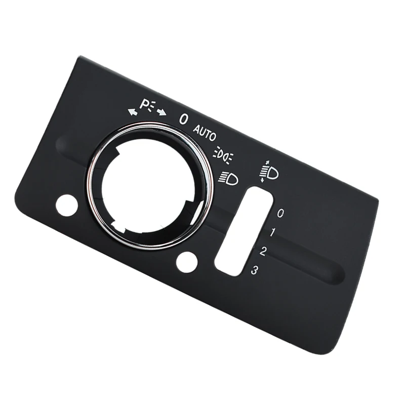 

Внутренняя панель кнопки переключателя фары с отделением для регулировки LHD подходит для Benz W211 2003-2008 черный 21154507049116