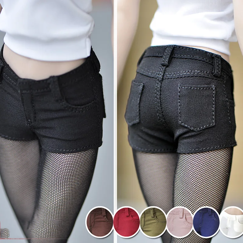 

1/6 Scale Women's Stretch Hot Pants Slim shorts Pants Fit 12inch Female Phicens TBLeague Action Figure Body