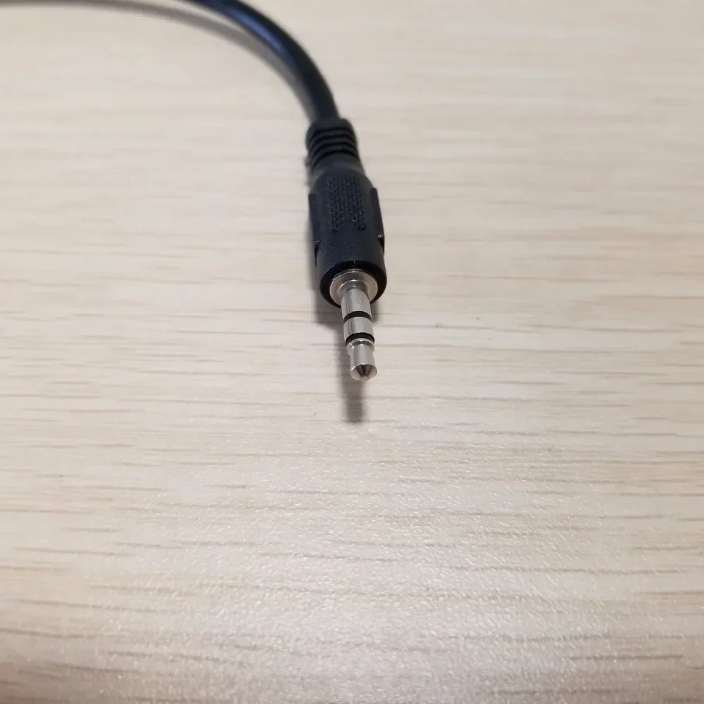3.5mm Aux Male to RJ-45 RJ45 Female Adapter LAN Ethernet Network Audio Extension Cable Cord 30cm