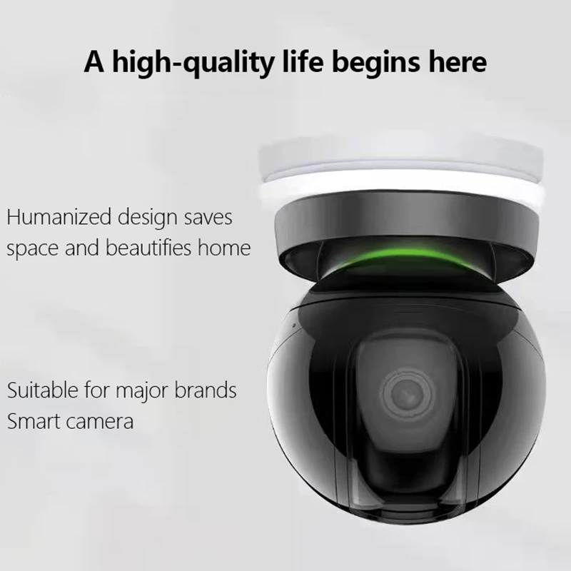 Camera Bracket Nail Free Wall Mount Camera Surveillance Holder Glue Base Screw 1Set security camera stand camera holder stand camera holder security wall mount bracket security camera bracket camera mount panel camera mounting base security camera mount