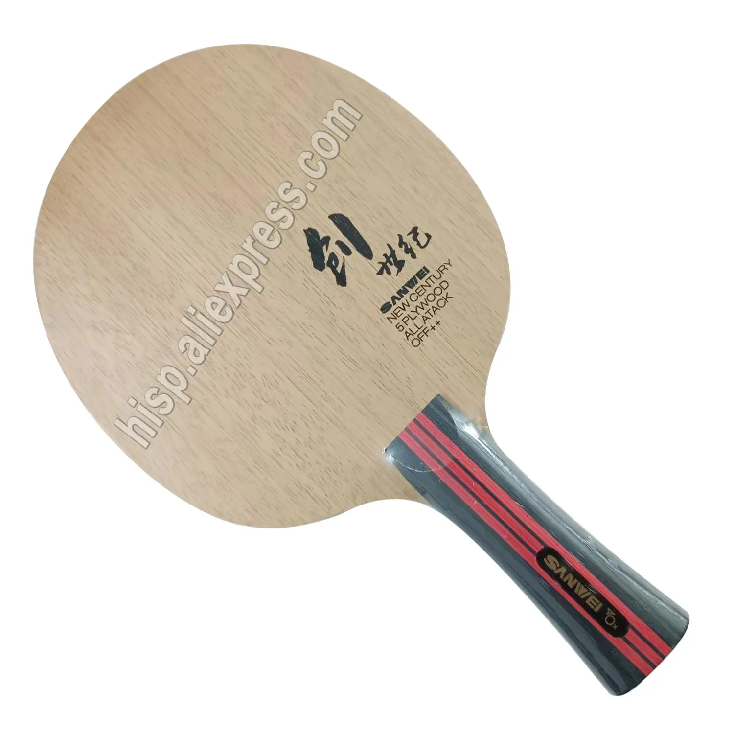 

Sanwei CS (New Century) 5-Playwood, All-Attack, OFF++ Table Tennis Blade for Ping Pong Racket