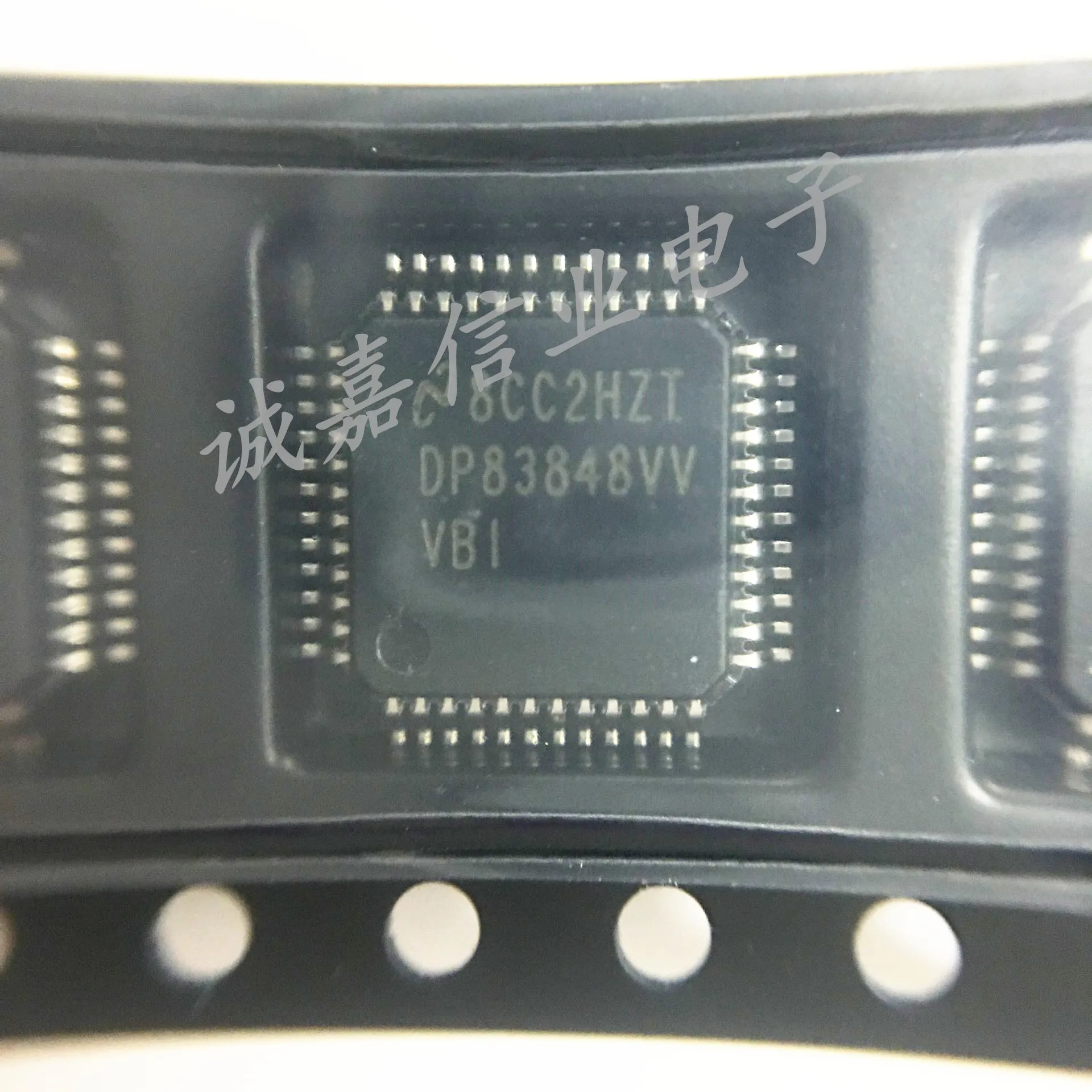 10 шт./лот DP83848IVVX LQFP-48 DP83848IVVX/NOPB Ethernet ICs SGL порт 10/100 Мб/с трансивер для связи и сетевых микросхем