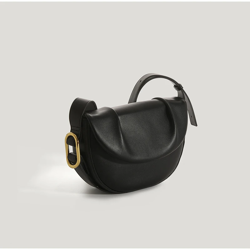 High-End Elegant Saddle Bag