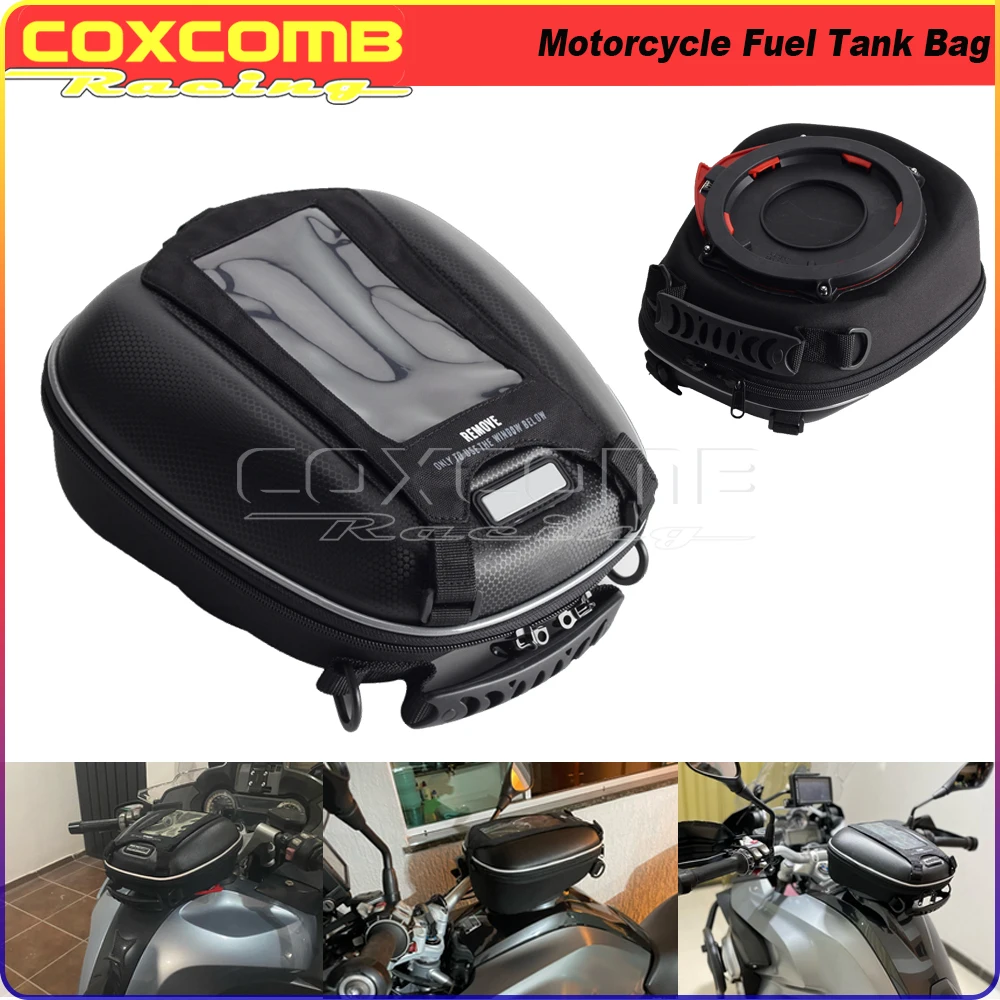 

Motorcycle Ring Mount Directly Fuel Filler Casing Fuel Tank Bag For DUCATI Multistrada 950 S 1200 S 1200 DVT S 1200 Enduro 1260