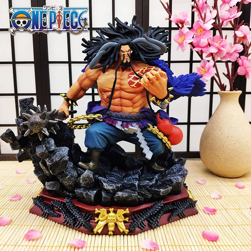 

Anime One Piece Kaido Beasts Pirates Gk Battle Action Figure Kaizokudan Pvc Model Figurine Collections Statue Doll Kids Gift Toy