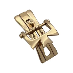 Vacheron Constantin Watch Strap with Original Style Butterfly Buckle Bracelet (18MM Gold)