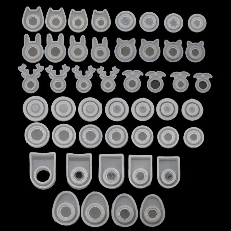 

Stereo Ring Shape Silicone Mold Fish Shaped Molds Children DIY Casting