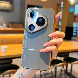 Enhanced Magnetic Electroplated Hard Protective Phone Case for HUAWEI Pura 90 Pro (GRAY)