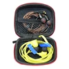 KZ Original Earphone Bags PU Zipper Storage Box Portable Hold Storage Box Case Black Suitable Earphone Accessories Earbuds Card 5