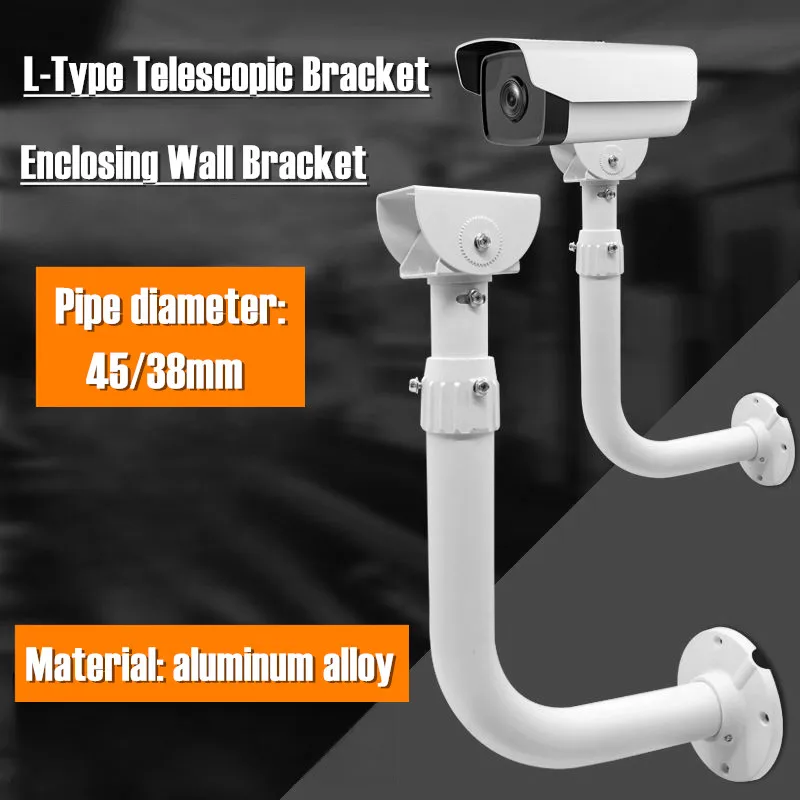 Caméra Bullet CCTV De Sécurité Universelle, Nouveau Support Mural Télescopique Épais, Enceinte En Forme De L