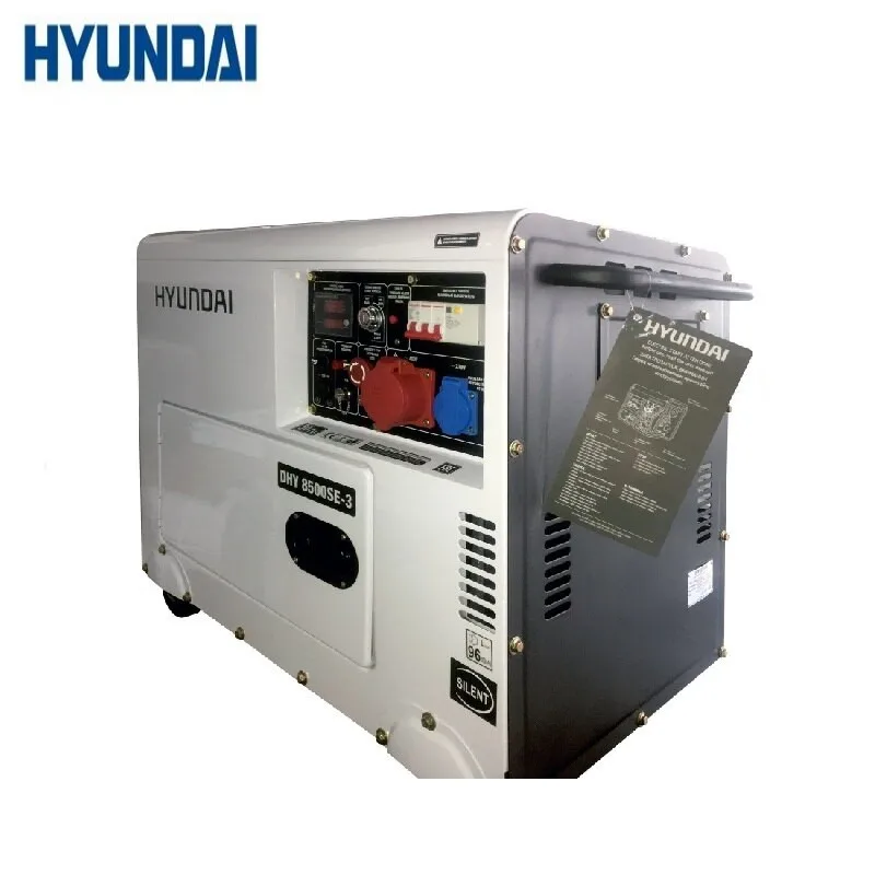 Diesel generator HYUNDAI DHY 8500SE-3 instruments tool electric repair home garden | Обустройство дома