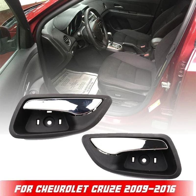 1 Pair Interior Left Right Door Handle Replacement Interior Door Knob Fit For Chevrolet Cruze 96952176 96952178