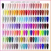 140pcs/set Color Gel Nail Polish Set Semi Permanent Soak Off Uv Gel Nude Glitter Varnish Nails Salon Professional Manicure Set 2