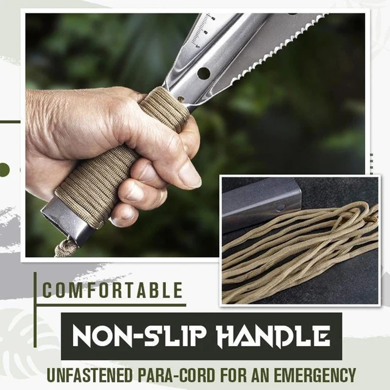 Multipurpose Portable Mini Shovel Lightweight Hiking Camping Shovel