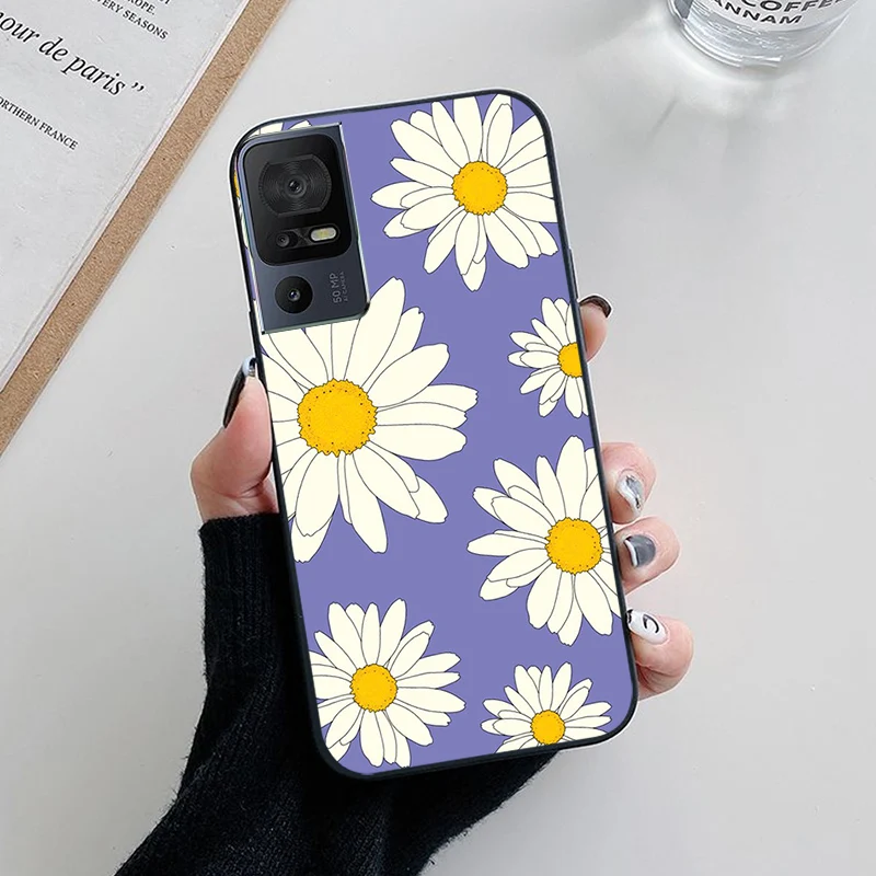 Stylish Black Silicone Phone Cover – Lovely Soft TPU Bumper Case