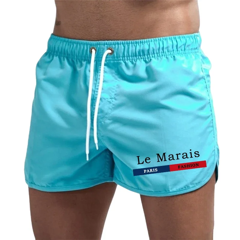Mens Summer Beach Shorts Quick Dry Sports