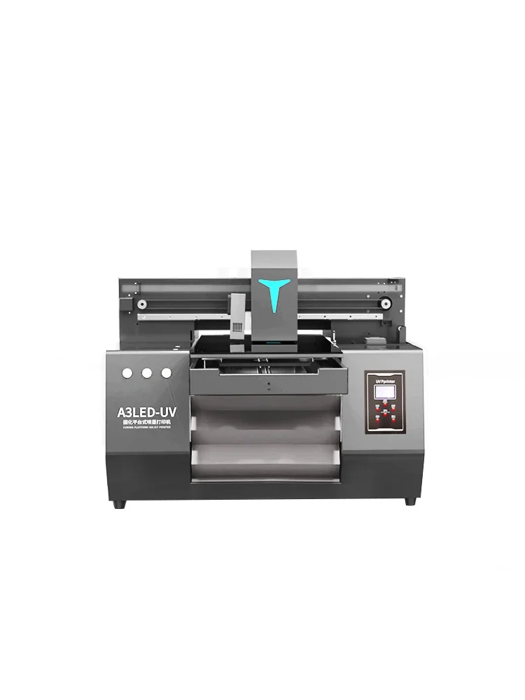 

UV Printer Small Flat Glass Metal Stainless Steel Ceramic Wood PVC Acrylic Leather Pattern