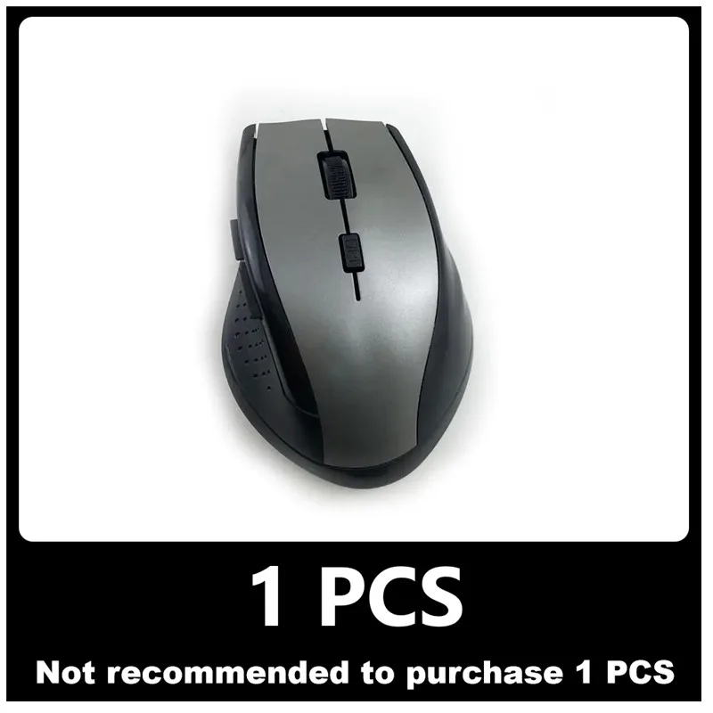 Mouse Wireless Da 2.4Ghz Gamer Per Computer Pc Mouse Da Gioco Con Ricevitore Usb Accessori Per Laptop Per Windows Win 7/2000/Xp/Vista