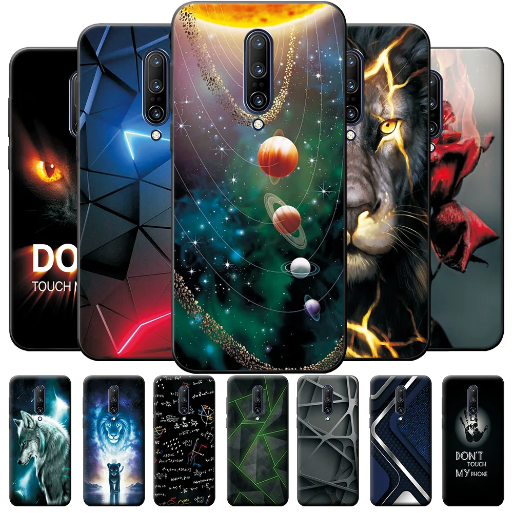 Per Oneplus 7 Pro Case Gm1911 7T Pro Hd1911 Custodia In Silicone Per Cover Posteriore Del Fumetto Per Oneplus 7T Pro 6.67 "Soft Phone Bumper Fundas