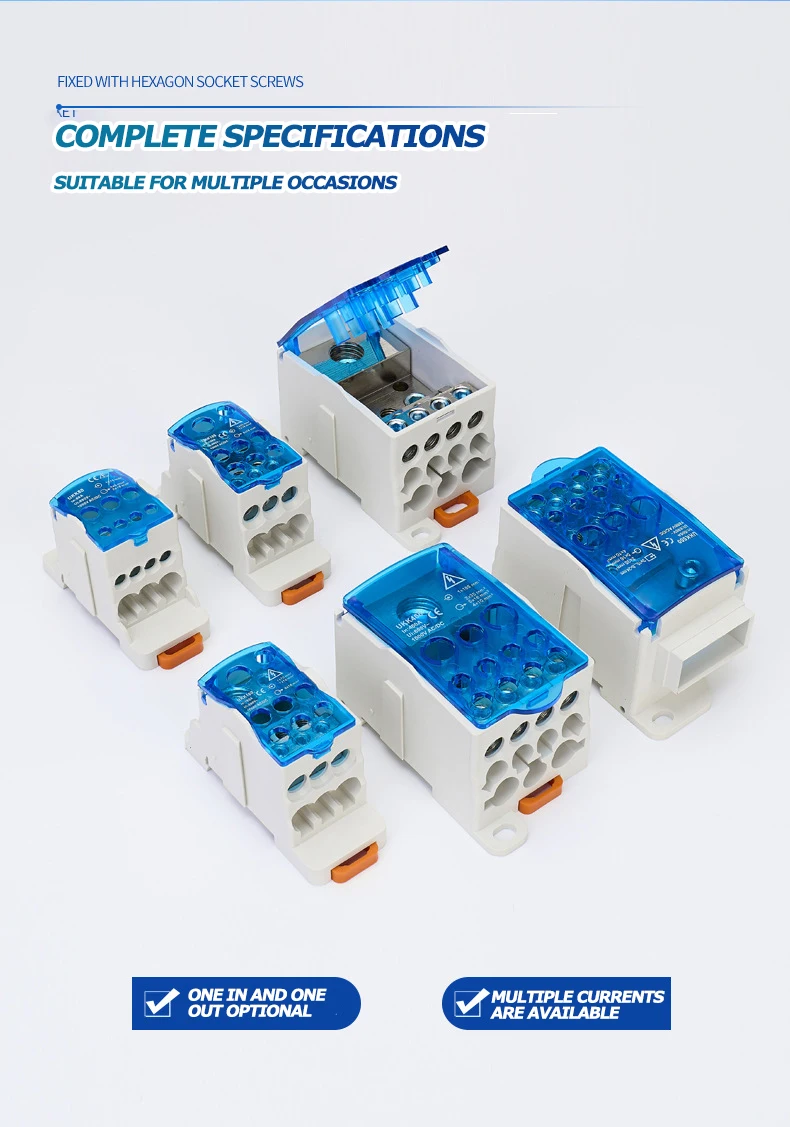 滿200出貨]配電箱UKK80分線端子250接線盒125A排1進6出多路160A卡導軌式400A~浪漫小屋| Yahoo拍賣 3 個 80A 125A 160A 250A 端子台 1 多出力 Din レール配電ボックス、ユニバーサル電線コネクタ電源ジャンクシ