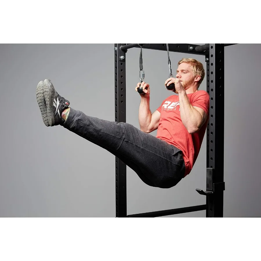 Fitness Cannonball Grips | Pull Up & Grip Strength Trainer for Cable Machines, Power Racks & Home Gyms : Includes Carabiner and