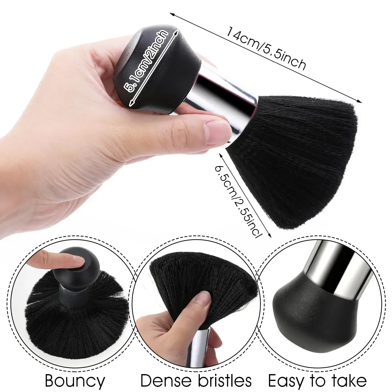 Hair Styling Tool Professional Soft Hair Brush For Barber Salon