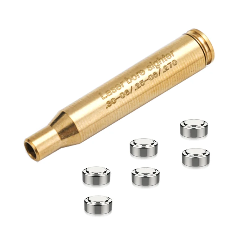 30-06 Laser Bore Sight 30-06/25-06/270 Laser Collimator Rifle Boresighter