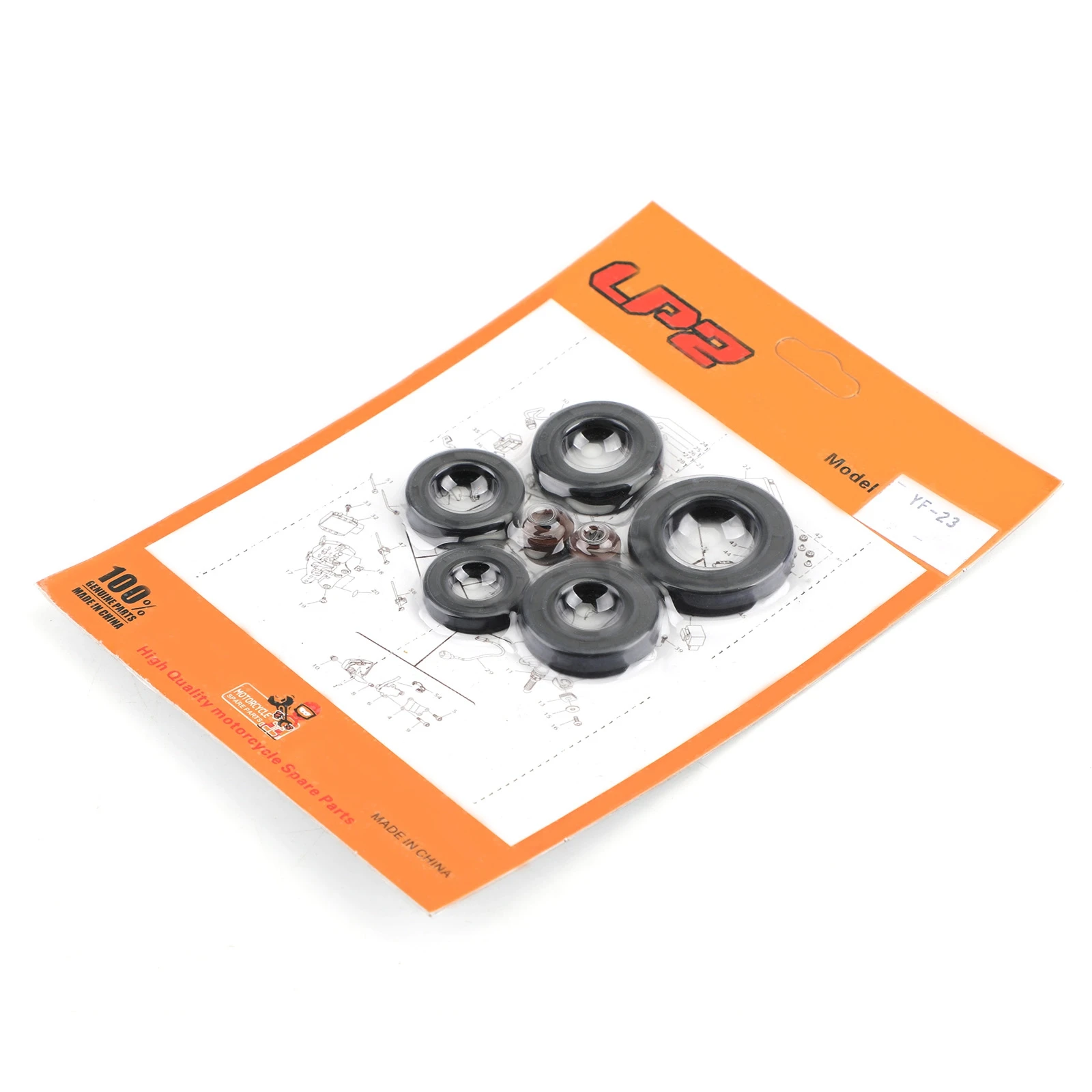Areyourshop for Honda XL125S XL 125 S 1979-1985 1980 1981 1982 1983 1984 Complete Engine Oil Seal Kit-7pcs