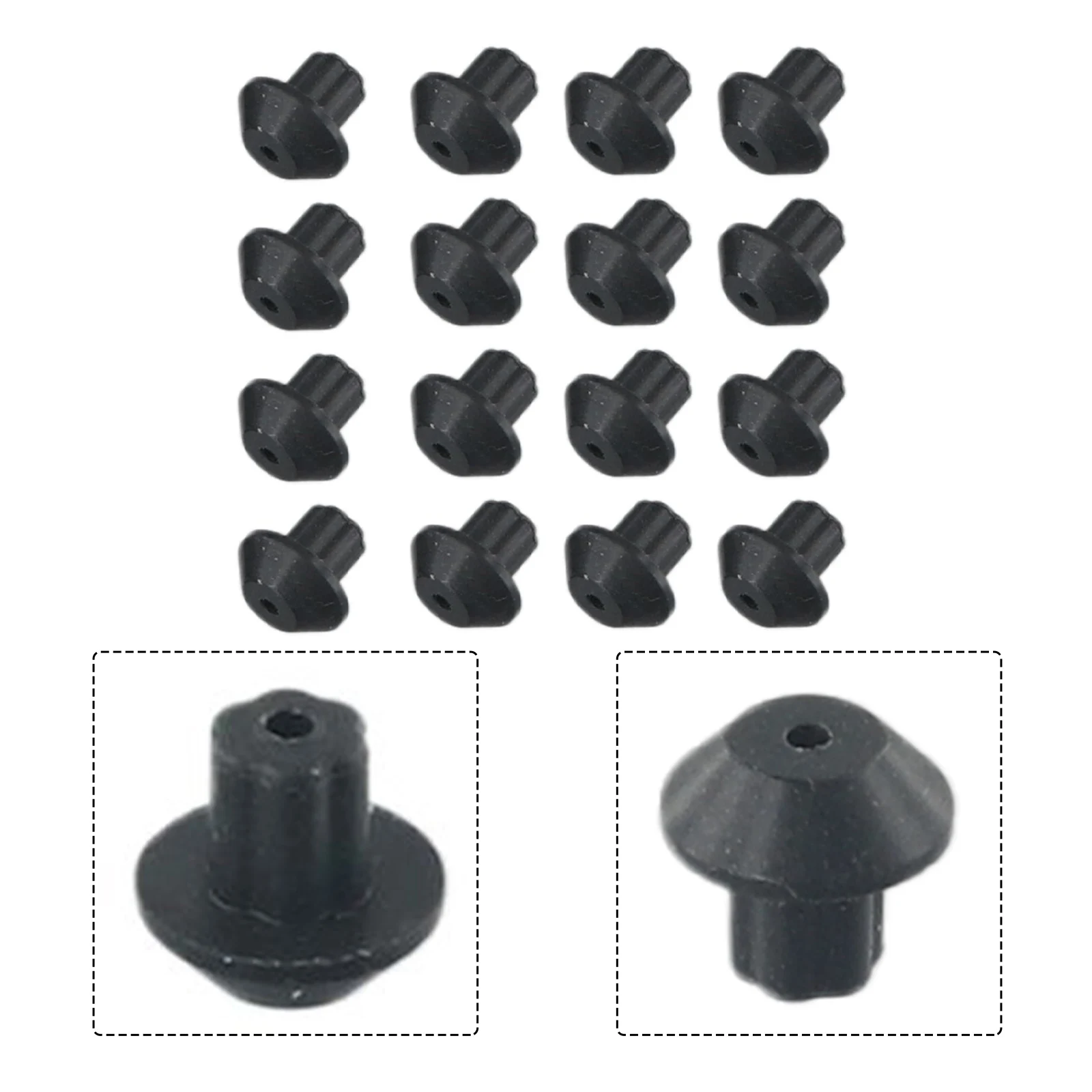Brand New Rubber Feet Burner Feet Pads 16 Pack Cooking Appliances For General Electric For Kenmore Grate Foot Pad 6