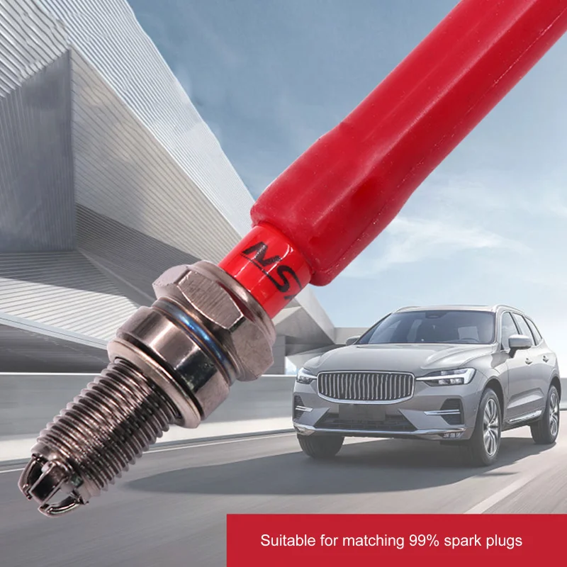 Car Spark Plug Installation Removal Tool Rubber Hose Sleeve Tube
