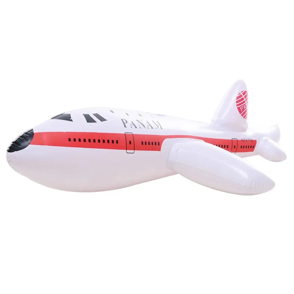 2Pcs Inflatable Airplane Float Airplane Ball with Inflatable Tube for Outdoor Swimming Outdoor Inflatable Toy Kids Birthday Gift 4