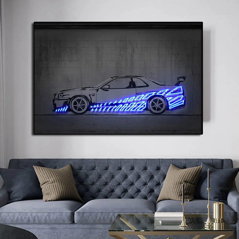 Speedy Presents Sports Car 16 cm, Polish Glass Art