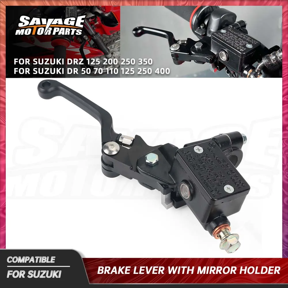 

Front Brake Master Cylinder For Suzuki DR DRZ RM 50 60 65 70 80 85 100 110 125 200 250 350 400 450 Motorcycle Mirror Holder